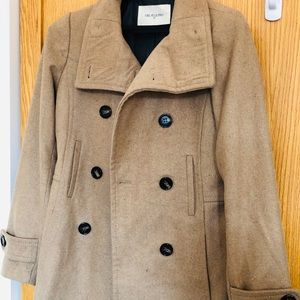 Thread & Supply Women's Camel Colored Peacoat